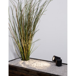 Focus Outdoor Spike Black Aluminium Glass LED GU10 1x7W IP54 - thumbnail 2
