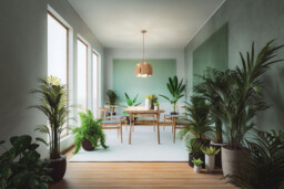Pevero Pendant Ceiling Light Ash Wood Glass, E27 - thumbnail 2