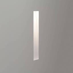 Borgo LED Indoor Trimless Recessed Marker Wall Light Matt White