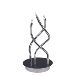 Aire Table Lamp 3 Light G4, Polished Chrome, NOT LED/CFL Compatible - thumbnail 1