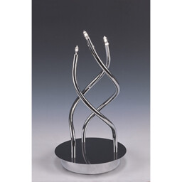 Aire Table Lamp 3 Light G4, Polished Chrome, NOT LED/CFL Compatible - thumbnail 2