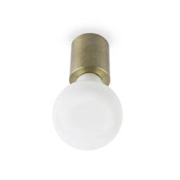 Ten 1 Light Indoor Candle Wall / Ceiling Light Antique gold, E27 - thumbnail 2