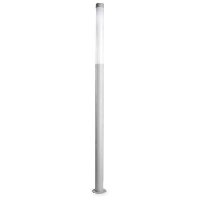 Lyon Outdoor Bollard Grey 1x 2G11 181cm