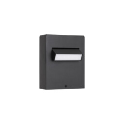 Zelda Outdoor Pedestal Light Black Aluminium, LED 6W 342Lm 3000K IP65
