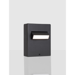 Zelda Outdoor Pedestal Light Black Aluminium, LED 6W 342Lm 3000K IP65 - thumbnail 2