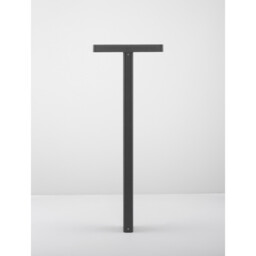 Poet Outdoor Bollard Anthracite Aluminium, Clear Glass LED 16W 1177Lm 3000K IP65 - thumbnail 3