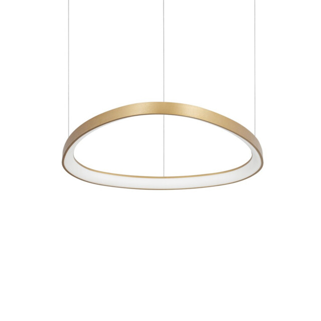 Gemini LED Decorative Integrated Pendant Light Brass, 3000K - image 1