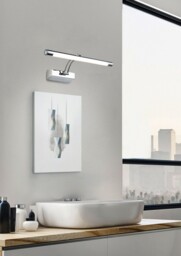 Fino Integrated LED Picture Light Chrome - thumbnail 2