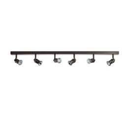 Bomba 6 Light Spotlight Bar Bronze