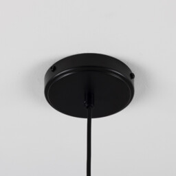 Tilia Ceramic Dome Pendant, Matte White, Matte Black - thumbnail 5
