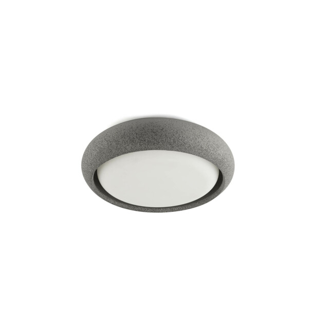 Anga 240 Dark Grey LED Ceiling Lamp 18W 2700K IP44 - image 1
