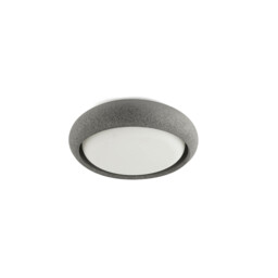 Anga 240 Dark Grey LED Ceiling Lamp 18W 2700K IP44 - thumbnail 1