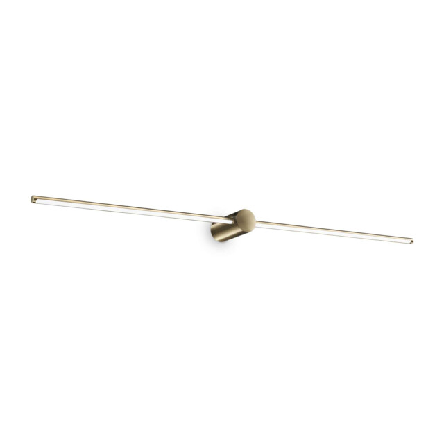 Filo 2 Light Integrated LED Bathroom Over Mirror Light Brass 2000Lm 3000K IP44