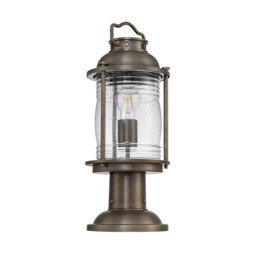 Kichler Ashland Bay Outdoor Pedestal Light Burnished Bronze, IP44 - thumbnail 2