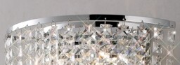 Cosmos Wall Lamp Switched 2 Light Polished Chrome, Crystal - thumbnail 5