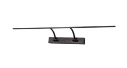 Walton Large 2 Arm Wall Lamp, Picture Light, 1 x 16W LED, 3000K, 1200lm, Sand Black, 3yrs Warranty - thumbnail 5