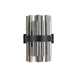 Lysander 4 Light G9, Wall Lamp, Satin Black, Smoke - thumbnail 5