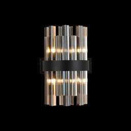 Lysander 4 Light G9, Wall Lamp, Satin Black, Smoke - thumbnail 3