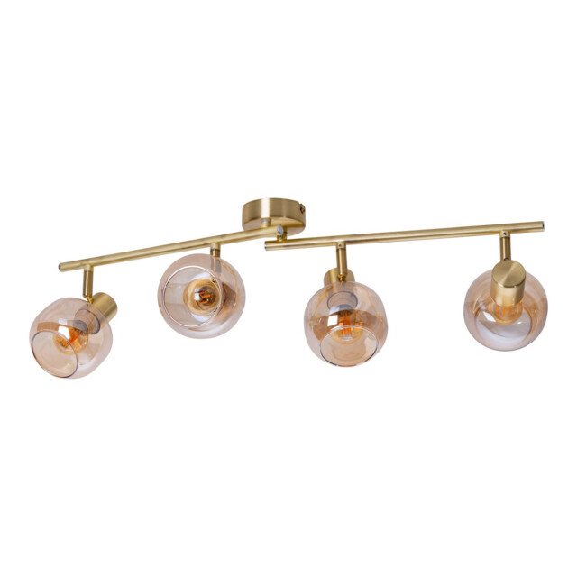 Libby Ceiling Spotlight Bar Brass 4xE14 - image 1