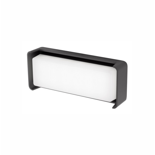 Keen Outdoor Modern Wall Lamp Dark Grey Aluminium LED 12W 936Lm 3000K IP65 - image 1
