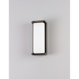Keen Outdoor Modern Wall Lamp Dark Grey Aluminium LED 12W 936Lm 3000K IP65 - thumbnail 3