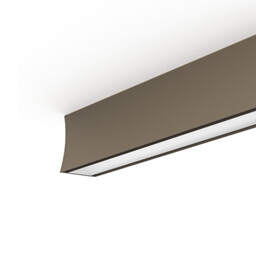 Hanok 40cm Linear Ceiling Light 110°, 14W LED, 3000K, 950lm, Sand Brown, 3yrs Warranty - thumbnail 3