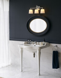 Concord 3 Light Bathroom Over Mirror Light Polished Chrome IP44, G9 - thumbnail 3