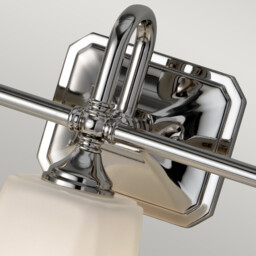 Concord 3 Light Bathroom Over Mirror Light Polished Chrome IP44, G9 - thumbnail 5