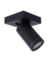 Taylor Modern Ceiling Spotlight Bathroom - LED Dim to warm - GU10 - 1x5W 2200K/3000K - IP44 - Black - thumbnail 3