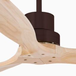 Lantau 132cm Ceiling Fan Brown - Pine Blades - thumbnail 3
