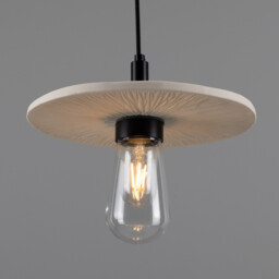 Bog Bathroom Oak, Matte White Striped, Matte Black, IP44 - thumbnail 5