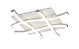 Nur Ceiling 34W LED 3000K, 2600lm, Dimmable White, Frosted Acrylic