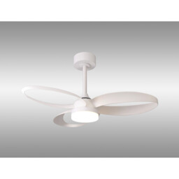 Infinity Fan 24W LED Dimmable Ceiling Light With Built-In 30W DC Reversible Fan, Remote Control 2700-5000K, 1800lm, White - thumbnail 2