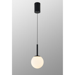 Puebla Pendant, 9W Globe LED, 3000K, 630lm, Black, 3yrs Warranty - thumbnail 2