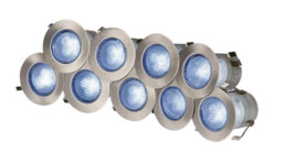 Blue LED Kit, IP65 230V 10x 0.2w