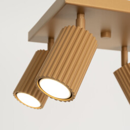 Karbon Minimalist Ceiling Spotlight Cluster 4 Light Gold - thumbnail 5