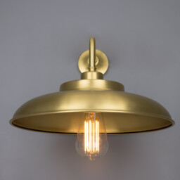 Telal Wall Light, Satin Brass - thumbnail 3