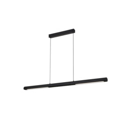 Lineal 1.2m Linear Pendant, 24W LED, 3000K, 2970lm, Sand Black, 3yrs Warranty - thumbnail 1
