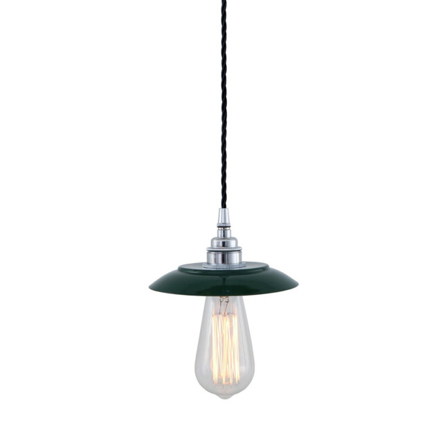 Reznor Pendant, Chrome, Racing Green - image 1