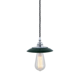 Reznor Pendant, Chrome, Racing Green - thumbnail 1