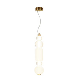 Maytoni Collar II Modern Slim Pendant Ceiling Light Gold Integrated LED 3000K - thumbnail 2