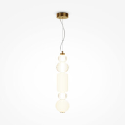 Maytoni Collar II Modern Slim Pendant Ceiling Light Gold Integrated LED 3000K - thumbnail 1