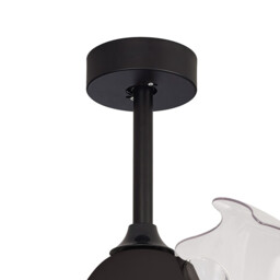Coin Mini 45W LED Dimmable Ceiling Light With Built-In 25W DC Reversible Fan, Remote & APP Control, Black, 2500lm, 5yrs Warranty - thumbnail 5