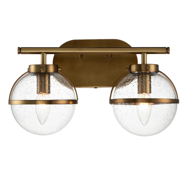Hinkley Hollis Bathroom Wall Lamp Heritage Brass, IP44 - image 1