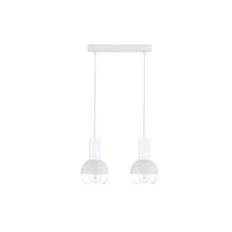 Ice Bar Pendant Ceiling Light White, 50cm, 2x E27
