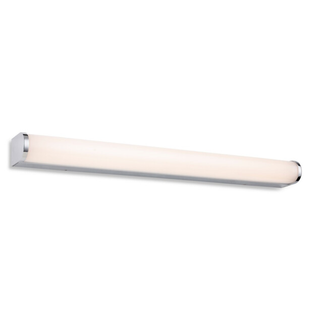 Bravo Bathroom LED Wall Light - 600mm Chrome with Opal Diffuser IP44