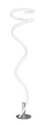 Helix Floor Lamp 180cm, 42W LED, 4000K, 3360lm, White & Chrome