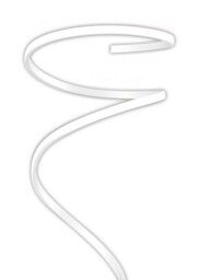 Helix Floor Lamp 180cm, 42W LED, 4000K, 3360lm, White & Chrome - thumbnail 5