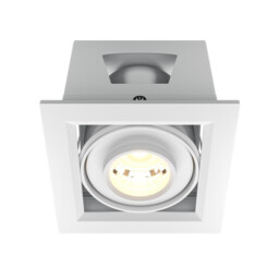 Metal Modern Recessed Downlight White 3000K 750lm