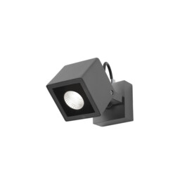 Focus Outdoor Display Light Dark Grey Aluminium, Glass Osram LED 6W 420Lm 3000K IP54